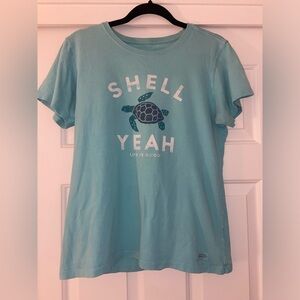 Life is Good Women’s Medium She’ll Yeah Crusher Tee T-Shirt